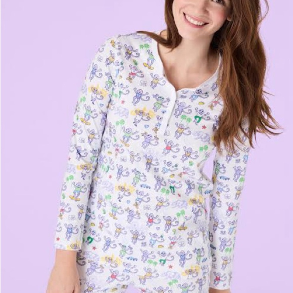 Roller Rabbit L.A Monkey Pajama Set